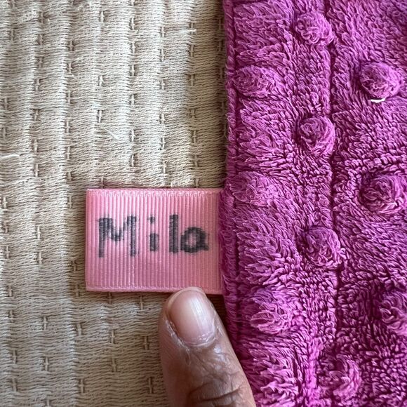 Keiki Elements Hawaiian Aloha Baby Throw Blanket Pink Girl Ocean Animals Beach - Picture 8 of 10